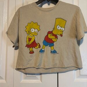 Kids Tan Cartoon Character T-Shirt